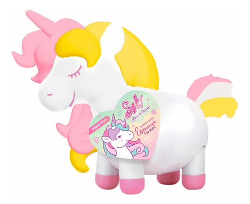 Algabo Unicornio Sally 2d Espuma De Baño X350   