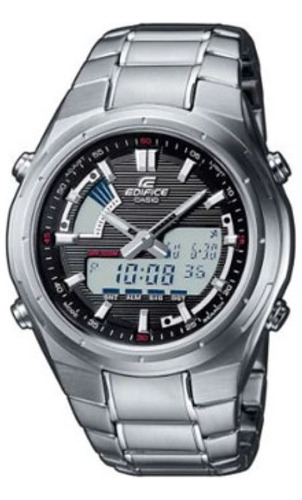 Reloj Casio Edifice Efa-129d. Hombre Agente Oficial Ana-digi