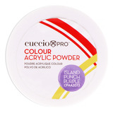 Polvo Acrílico De Color, Isl& Punch Purple Cuccio Pro, 1.6 O