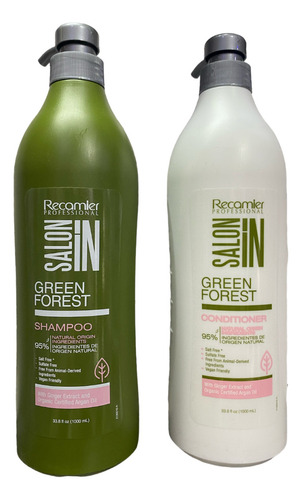 Shampoo Y Acondicionador Green - mL a $62