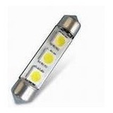 Led 3 Smd Lampara Tubular 3 Led Smd  Patente Guantera Inter.