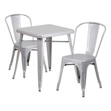 Set De Muebles Mason 3 pieza Moderna, Mesa De Comedor De Fla