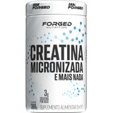 Creatina Micronizada 100% Pura 300g - Forged Nutrition Sabor Natural