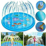 Alfombra Piscina Lanza Agua Rociador  Xl Juegos Niños Verano