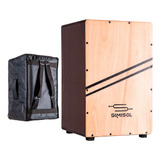 Cajon Peruano Profesional Simisol - Percusion Grave + Funda