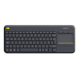 Teclado Inalámbrico Logitech K400 Plus Touchpad Español Ñ