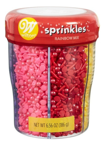 Sprinkles Mezcla Arcoiris 186gr 710-0-0653 Wilton