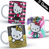 Plantillas Infantiles Hello Kitty Para Tazas - Sublimacion