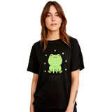 Polera Frog Ranita Kawaii Oversize Grafimax