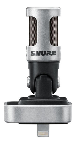 Micrófono Shure Mv88 Condensador Cardioide Plata