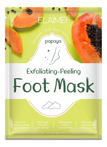 M Foot Peel Mask Removedor De Callos De Piel Muerta Áspera L