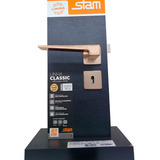 Fechadura Para Porta De Quarto Classic Rose Gold Stam