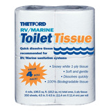 Toilet Tissue Thetford  Rv/marine Papel De Degradado Rapida 