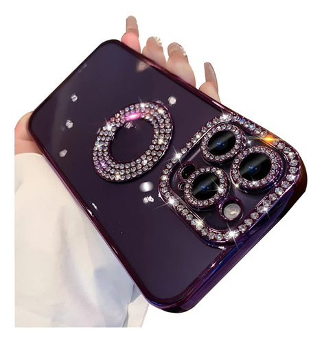 Funda Diamond Bling Woman Para iPhone 15 Pro Max