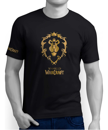 Camiseta World Of Warcraft Alliance Videojuegos