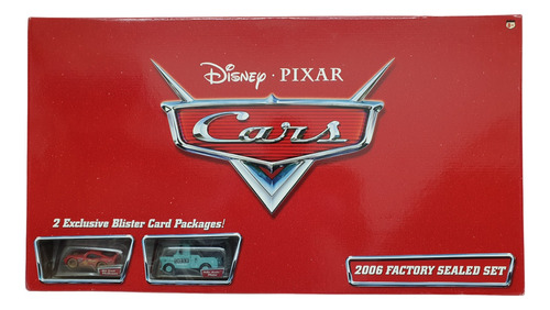 Pixar Cars 2006 Factory Sealed Exclusivo 500 Primera Ola
