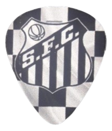 14 Palhetas Do Santos Personalizadas Futebol Pele Escudo