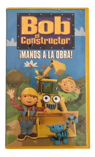 Bob El Constructor Vhs Manos A La Obra Cassette Original