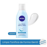 Leite De Limpeza E Tônico Facial 2 Em 1 Rotina Diária Nívea