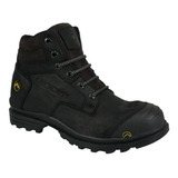 Bota Industrial Hombre Casquillo Tacticas Negras Boost