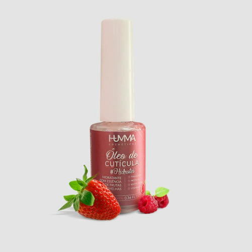 Hidratante Oleo De Cuticulas Humma 10 Ml Frutas Vermelhas