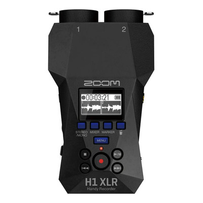 Grabadora De Mano Estéreo Handy Recorder Zoom H1 Xlr Color Negro | MercadoLibre