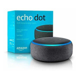 Echo Dot 3a Geração Com Comando De Voz Alexa