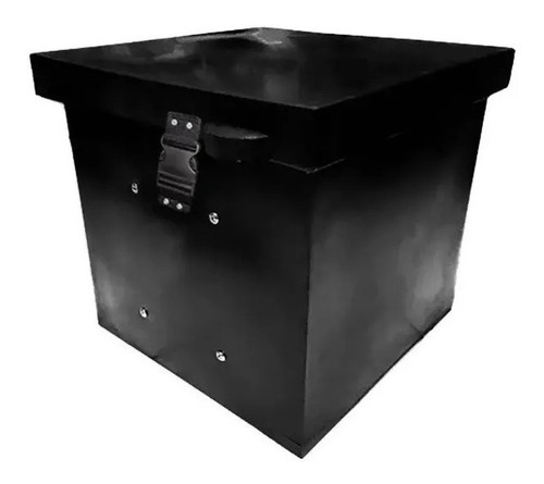 Caja Delivery Reparto Reforzada Negra X2 Unidades M Coyote