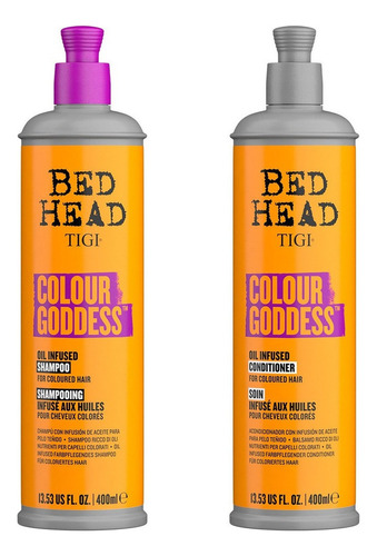 Tigi Bed Head Colour Goddess Shampoo + Acondicionador 400ml