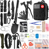 Kit De Supervivencia De Emergencia Y Primeros Auxilios,...