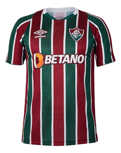 Camisa Fluminense Umbro Uniforme 1 2024 Torcedor Oficial