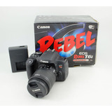  Canon T6i + Lente 18-55mm Is Stm Dslr Color  Negro 