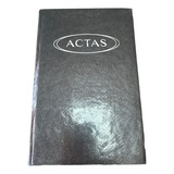 Libro De Actas Carta 16x26cm 100 Hojas 200 Folios Clochet 