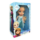 Disney Princesa Elsa Real Articulada 35 Cm Mimo ELG 6506