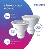 Lámpara De Led Dicroica 7 W Cálida Ángulo 38° Etheos Color De La Luz Blanco Cálido