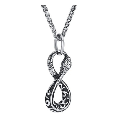 A Collar Serpiente Ouroboros Eterno Retorno Accesorio De