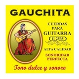 10 U. Encordado Guitarra Criolla Gauchita Martin Blust G2535
