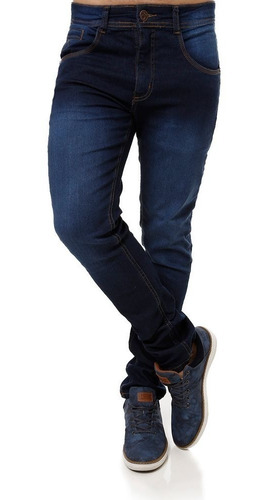 Calça Jeans  Com Lycra Masculina Tamanho Grande Plus Size