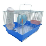 Gaiola Para Hamster Pequena Colorida Completa Drinker  Pet 