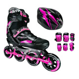 Combo Patines Canariam Linea Semiprofesional + Protecciones