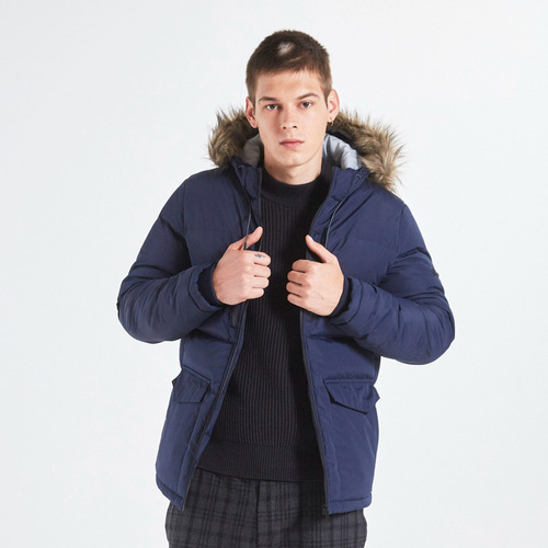 Campera Hombre Puffer Inflada Canelon Enki Parka Supply