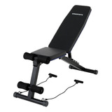 Banco Pesas Multiposiciones Con Bandas Elasticas Ajustable Kingsport Plegable Multifuncional Con 7 Niveles De Inclinacion Ejercita Pecho Biceps Triceps Musculación Entrenamiento Fitness Casa Gimnasio