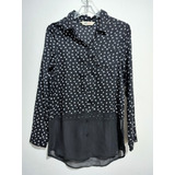 Camisa Mangas Largas De Corazones H&m Impecable