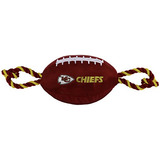 Nfl Kansas City Chiefs Perro De Juguete De Futbol Calid...