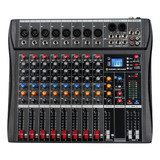 Dx8 Mezclador Profesional Consola De Placa De Sonido In...