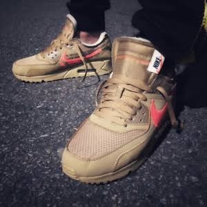 Off-white X Nike Air Max 90 desert Ore 