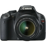 Canon T2i Con Lente 18-135 Cargador, Baterías, Fuente Poder