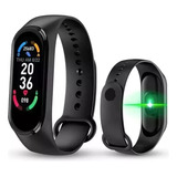 Reloj Inteligente M6 Smartwatch Bluetooth Touch Deportivo Caja Agua Malla Negro Bisel Agua Diseño De La Malla Sport