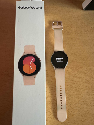 Samsung Watch 5 40mm Pink Con Caja Y Accesorios Originales