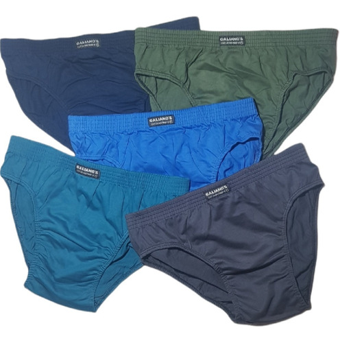 Pack X6 Slip, Calzoncillo De Hombre Algodon 